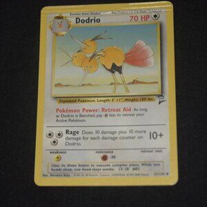 Dodrio - 1ST EDITION - Jungle set card # 34/64 - Vintage 1999 Pokemon WOTC
